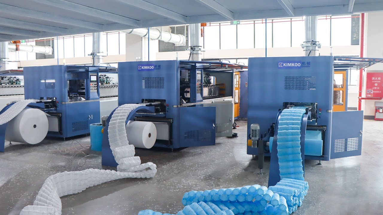 Pocket Spring Coiling & Assembly Machine | Automatic Pocket Spring Production Line