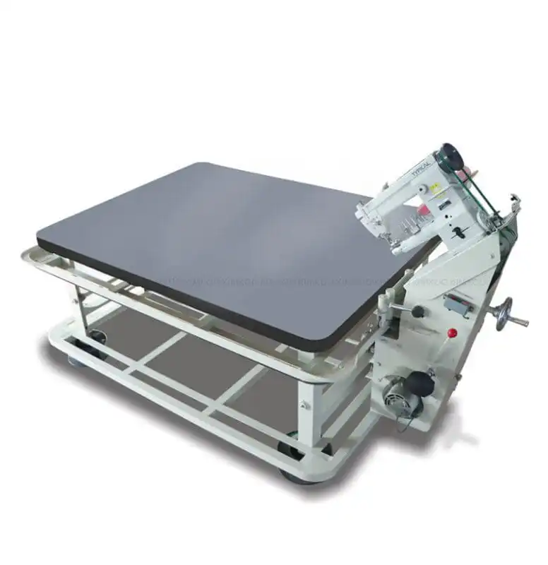 Manual mattress tape edge machine