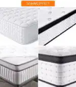 Эффект окантовочной прошивки матраса