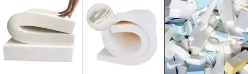 PU viscoelastic foam & foam scraps
