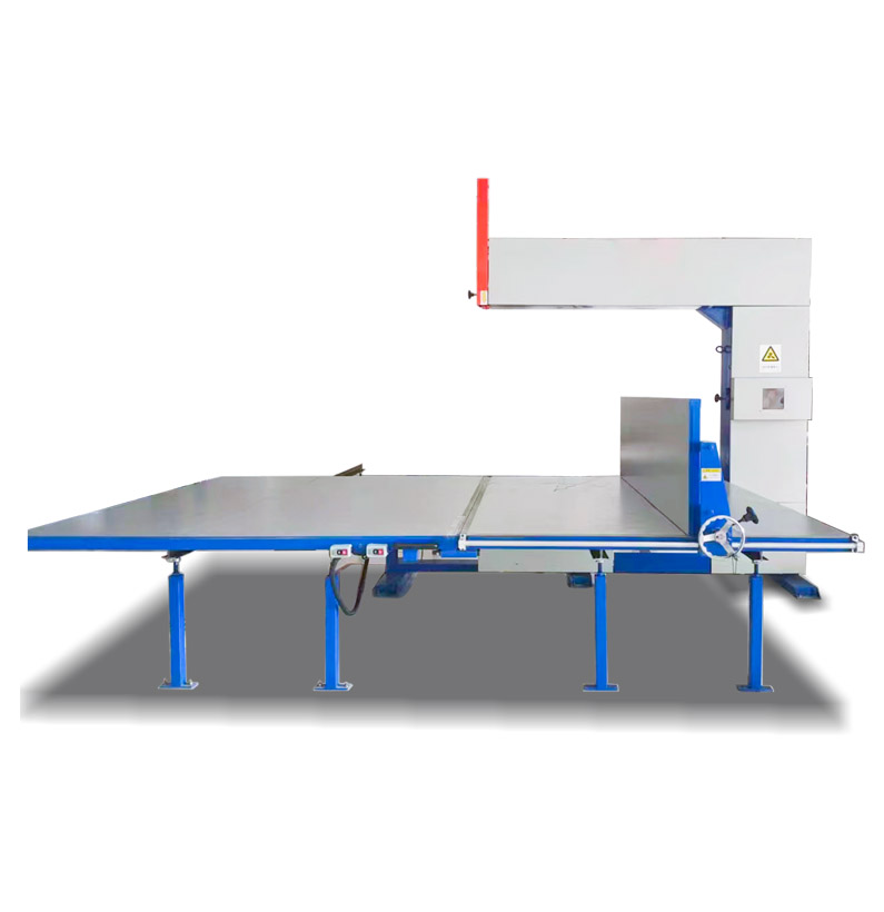 vertical foam cutting machine