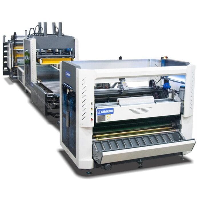 Машина для скрутки и упаковки диванов и поролоновых блоков