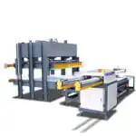 Станок для сжатия и упаковки диванов