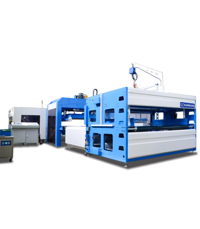 Mattress Bagging, Compression and Roll Pack Machine
