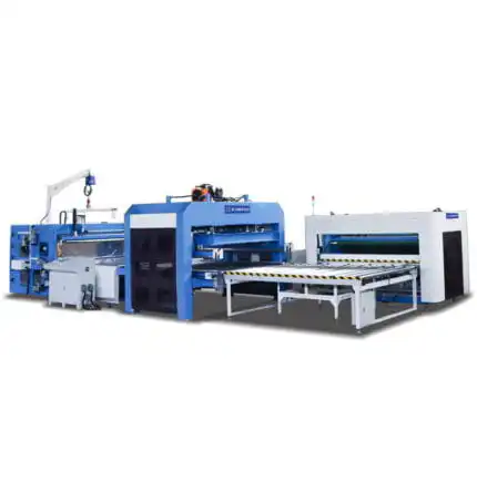 Станок для сжатия и рулонной упаковки матрасов