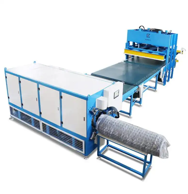 Mattress Compress & Roll Packing Machine