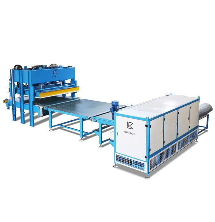 Машина для сжатия и упаковки матраса