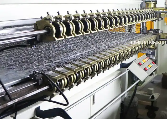 Automated Spring Row Arrangement Pushing