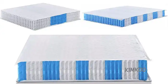 Демонстрация полного пружинного блока матраса