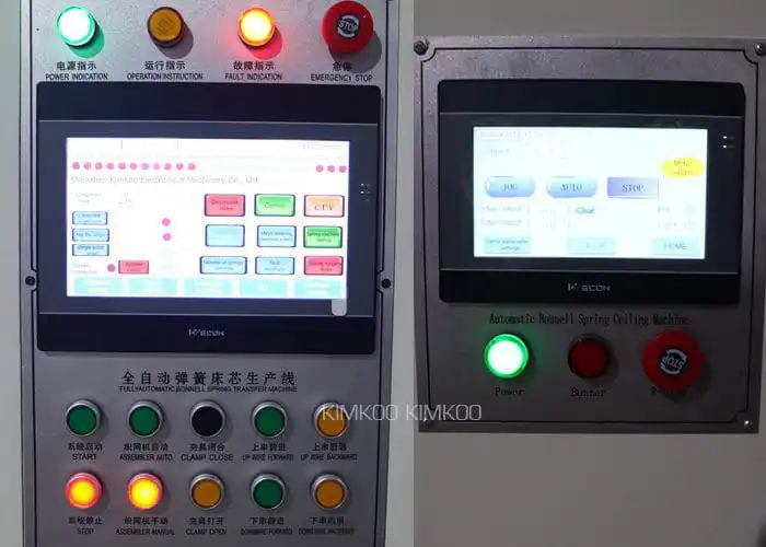 Dual Touchscreen Control Panels