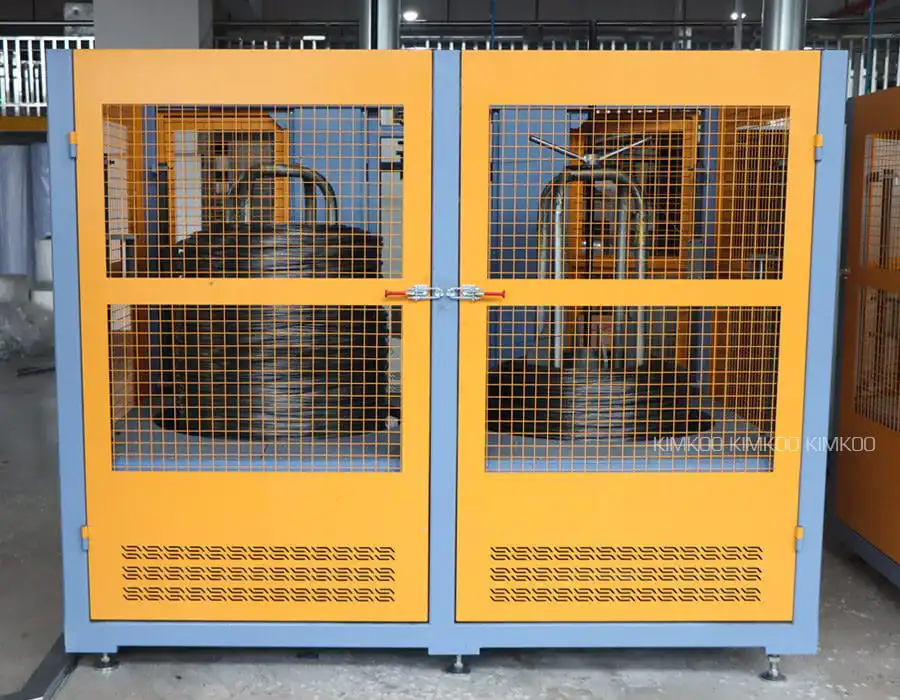 Станок для производства независимых пружинных блоков с двойным проводом