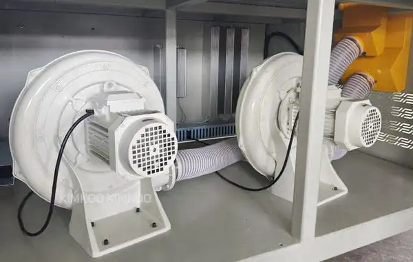 Rapid Cooling with Dual Extraction Fans
