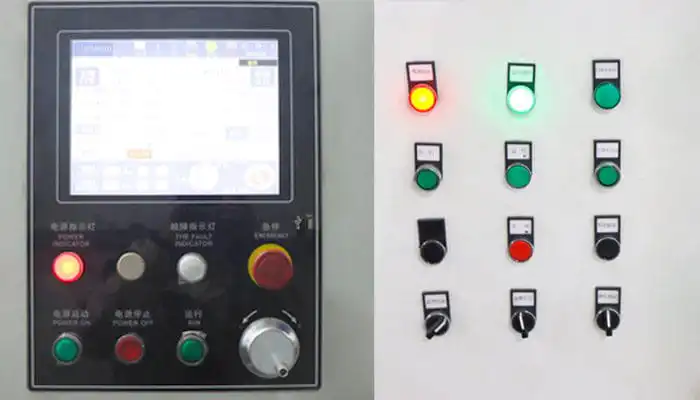 Touchscreen Panel PLC Control