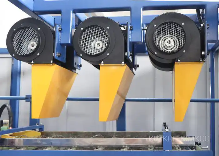 Triple Cooling System for Perfect Spring Shaping