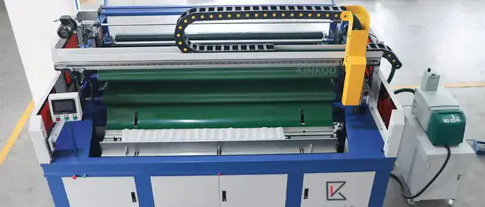 htsemi-automaitc pocket spring assembly machine