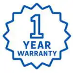 1-Year Warranty
