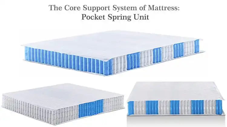 The Core Support System of Mattress: Pocket Spring Unit