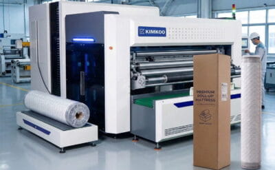 Станок для упаковки матрасов