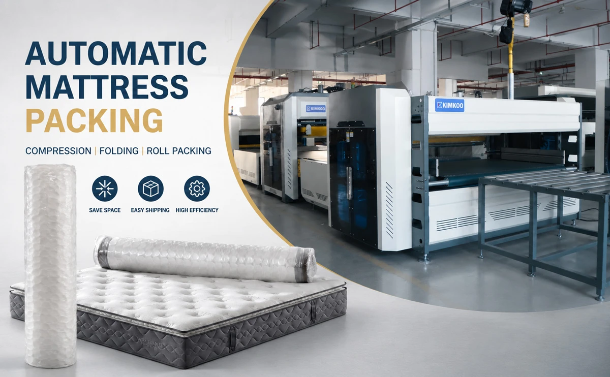 Automatic Mattress Packing Process