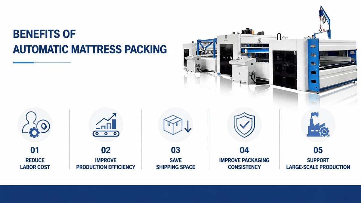 Benefits of Automatic Mattress Packing