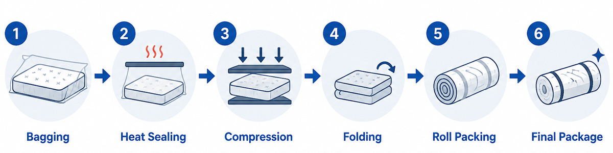 Mattress Packing Process
