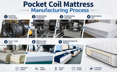 Pocket Coil Mattress Manufacturing Process